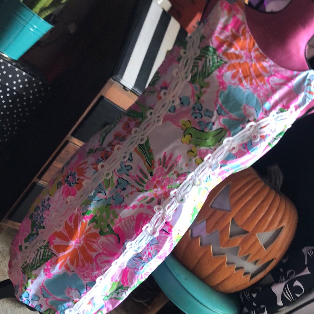 Lilly Pulitzer Bright floral dress